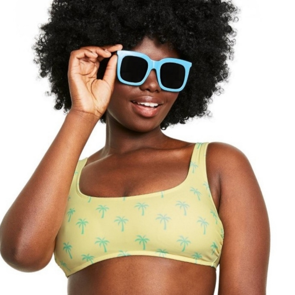 Stoney Creek Lane Yellow Bikini Top D/DD